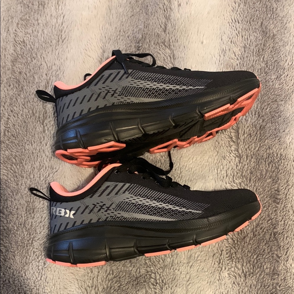 Black & Pink Reebok Workout Sneakers NWOT